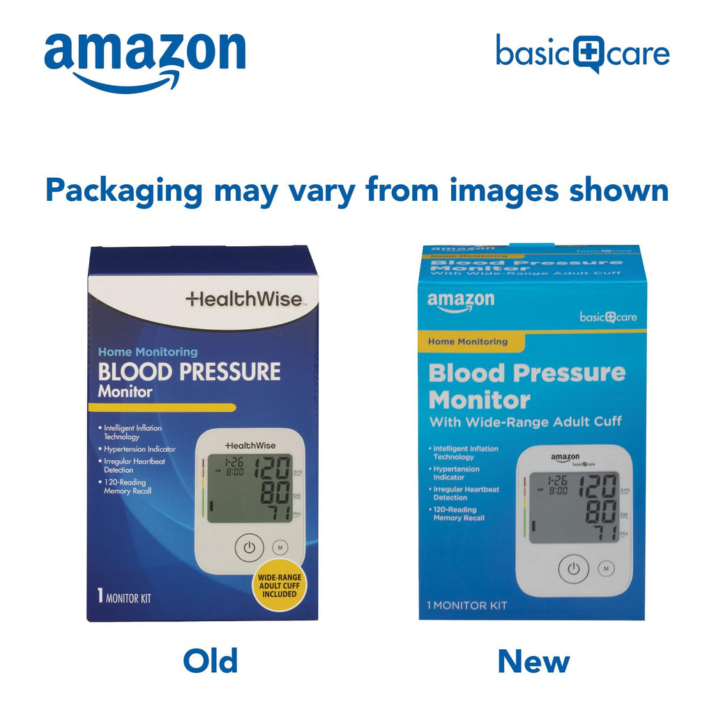 Blood Pressure Monitor with Wide Range Arm Cuff W2836