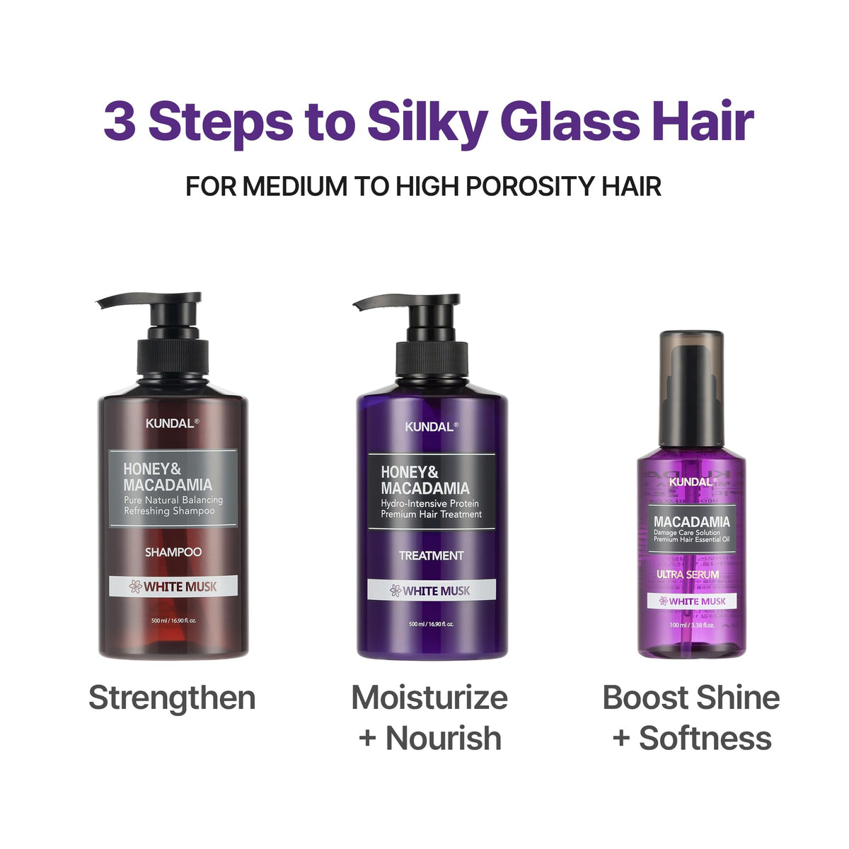Honey & Macadamia Shampoo & Conditioner Set K566