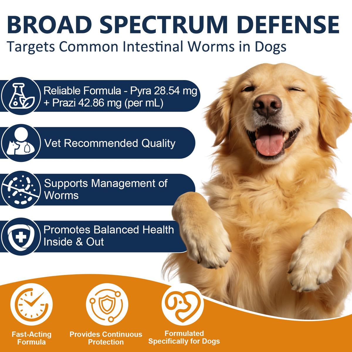 7-Way Dog Dewormer Oral Treatment 3.4 fl oz U6330