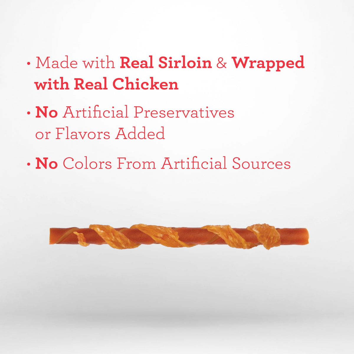 Sirloin Dog Treats 15 Count B864