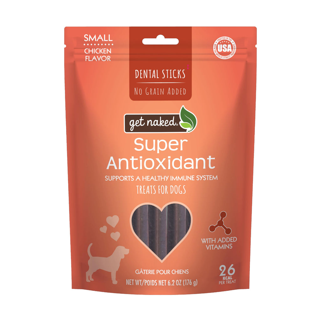 Grain-Free Dental Chew Sticks for Small Dogs, 6.2 oz U783