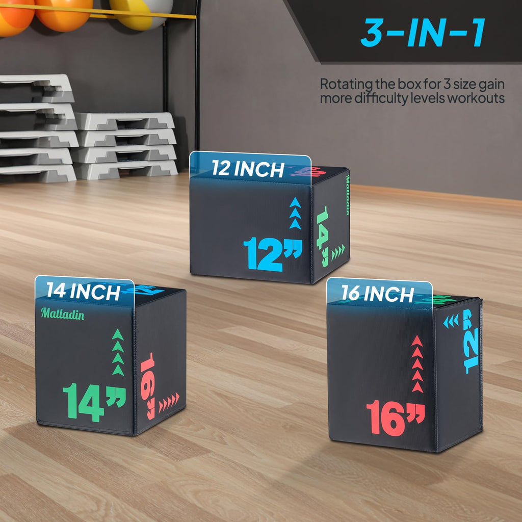 Heavy Foam Plyometric Jump Box T5027