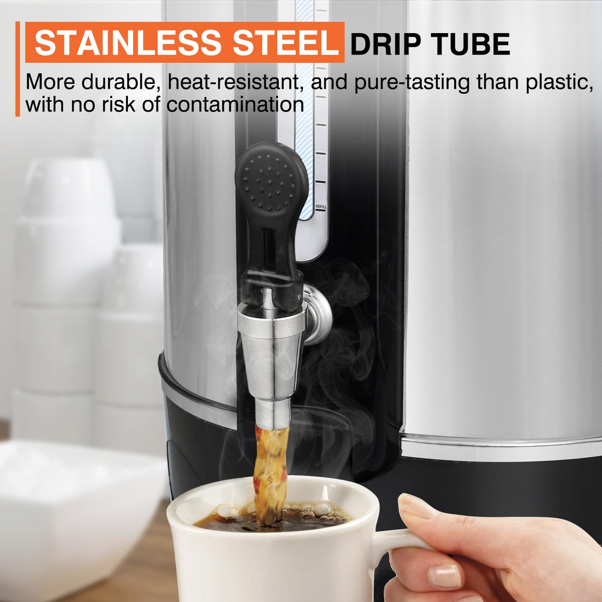 50 Cup Stainless Steel Coffee Urn G239167