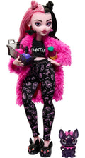 Monster High Doll Set with Pet Bat, Sleepover Clothes & Accessories R671446