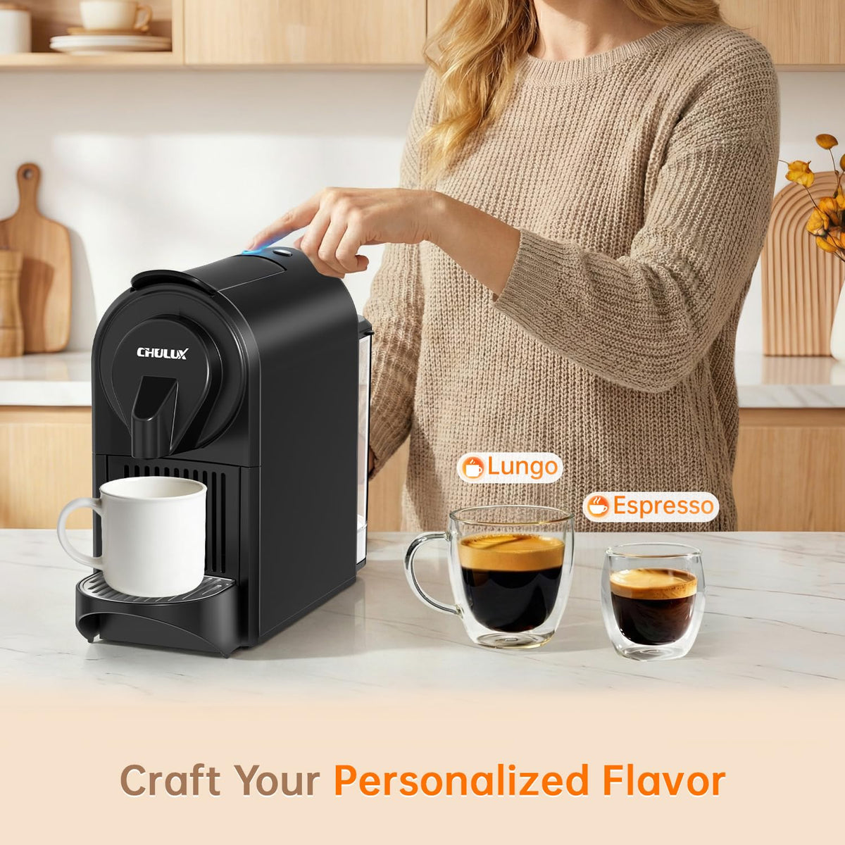 Single Serve Espresso Machine Black K87744