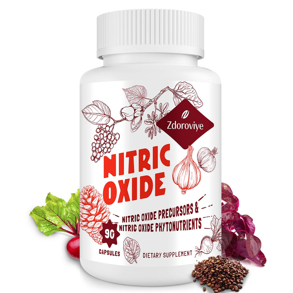 Nitric Oxide Supplement 90 Capsules R94799