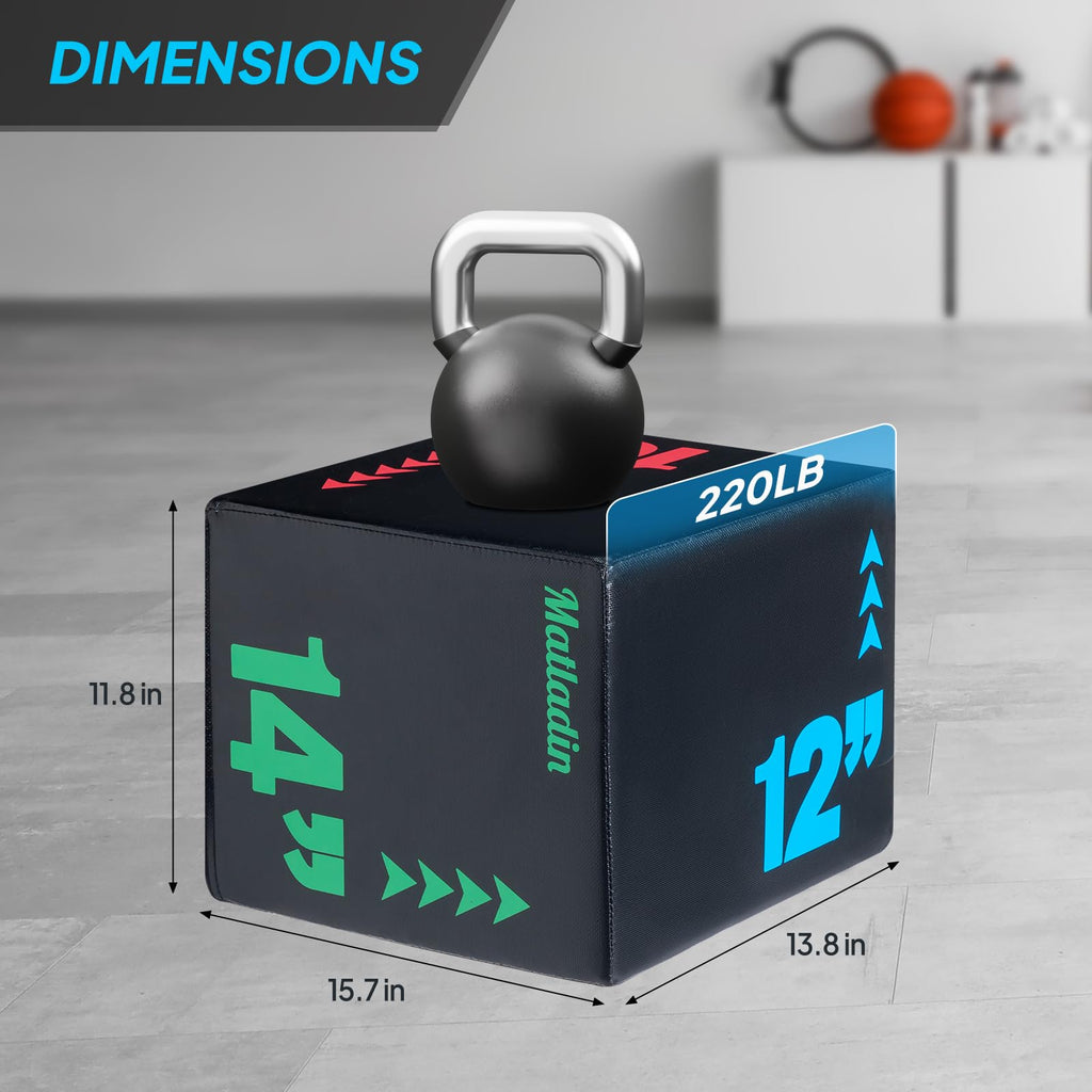 Heavy Foam Plyometric Jump Box T5027