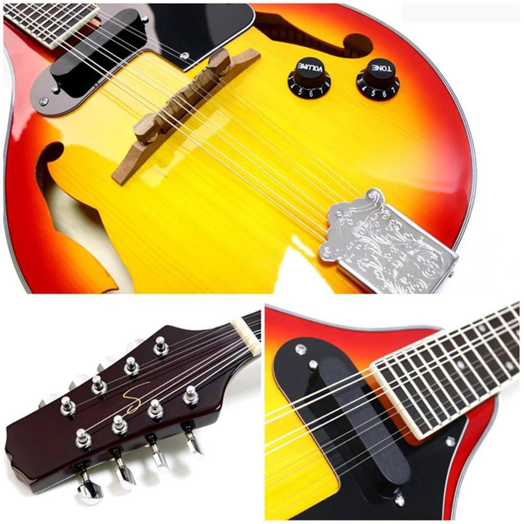 8 Strings Spruce Sunburst Mandolin Q31865