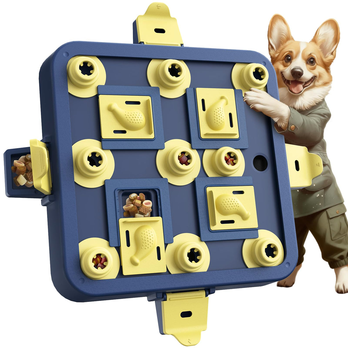 Dog Chess Puzzle Toy 3-Levels V401