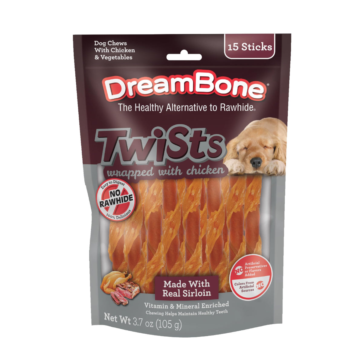 Sirloin Dog Treats 15 Count B864