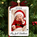 Baby's First Christmas Ornament 2026 Picture Frame C200461