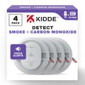 Hardwired Smoke & Carbon Monoxide Detector, 10-Year Battery Backup, 4 Pack S290414