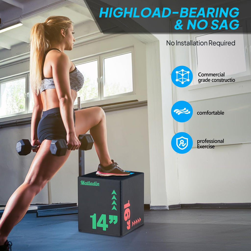 Heavy Foam Plyometric Jump Box T5027