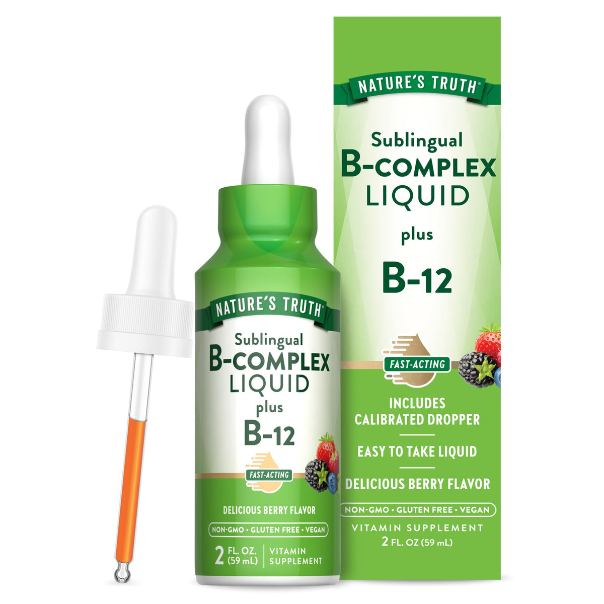 Sublingual B Complex 2 Fluid Ounces W3530