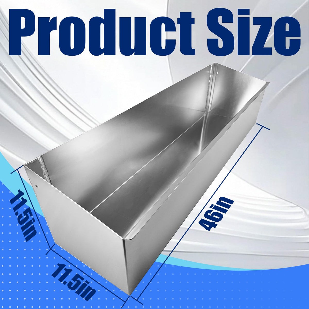 Aluminum Fuel Tank Rack 46" 4 5-Gallon Jugs Silver I322
