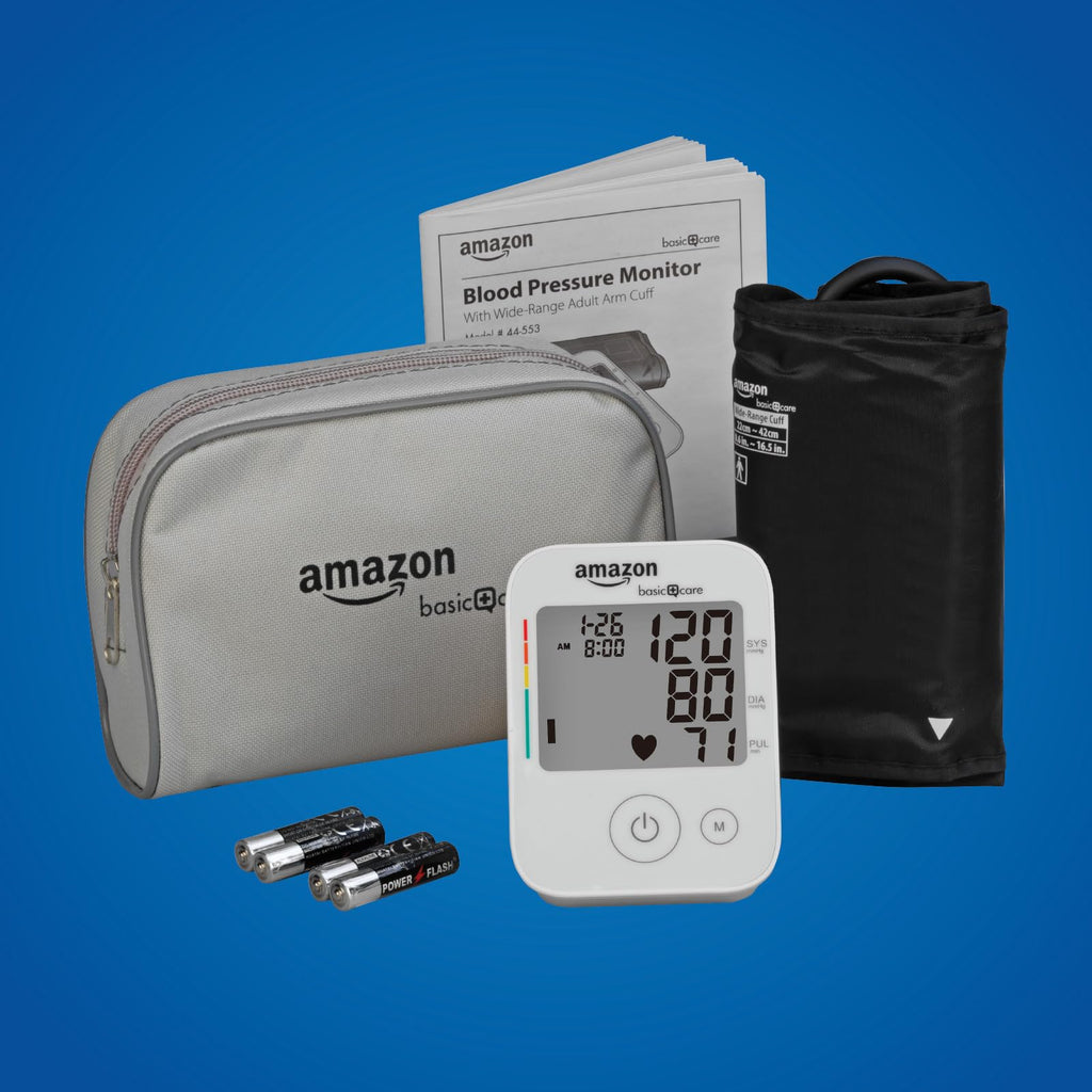 Blood Pressure Monitor with Wide Range Arm Cuff W2836