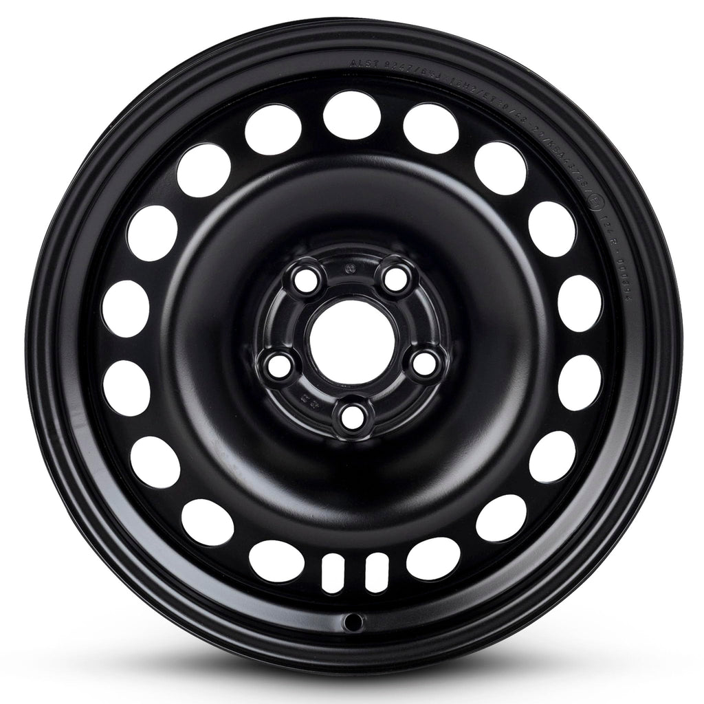 16 Inch Black Painted Steel Rim Z526