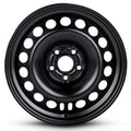 16 Inch Black Painted Steel Rim Z526