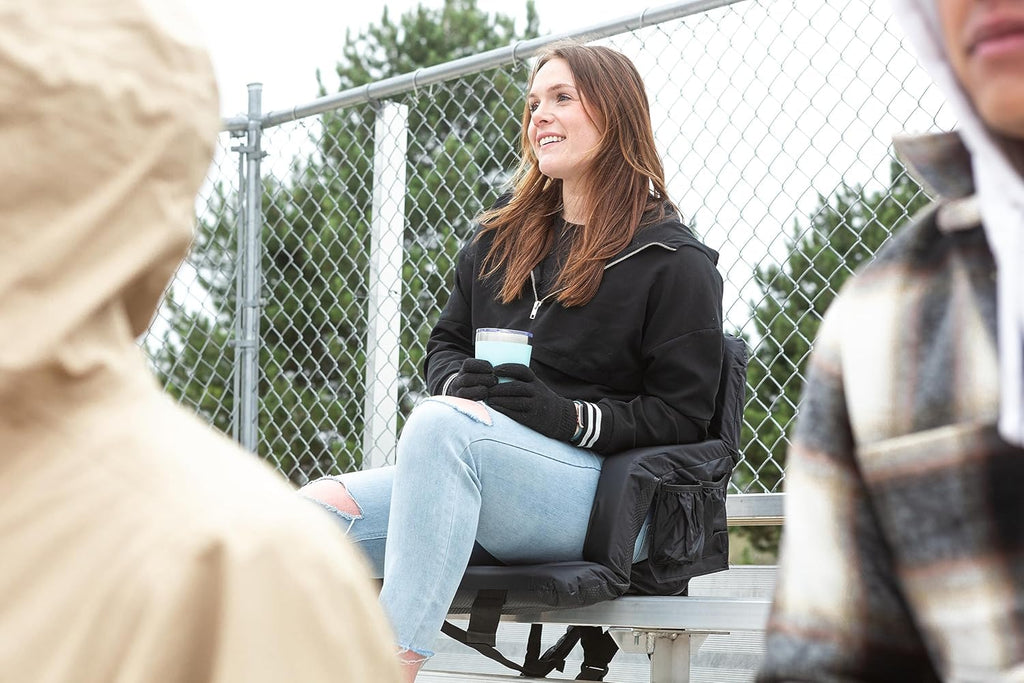 Heated Stadium Seats for Bleachers with Back Support K41037