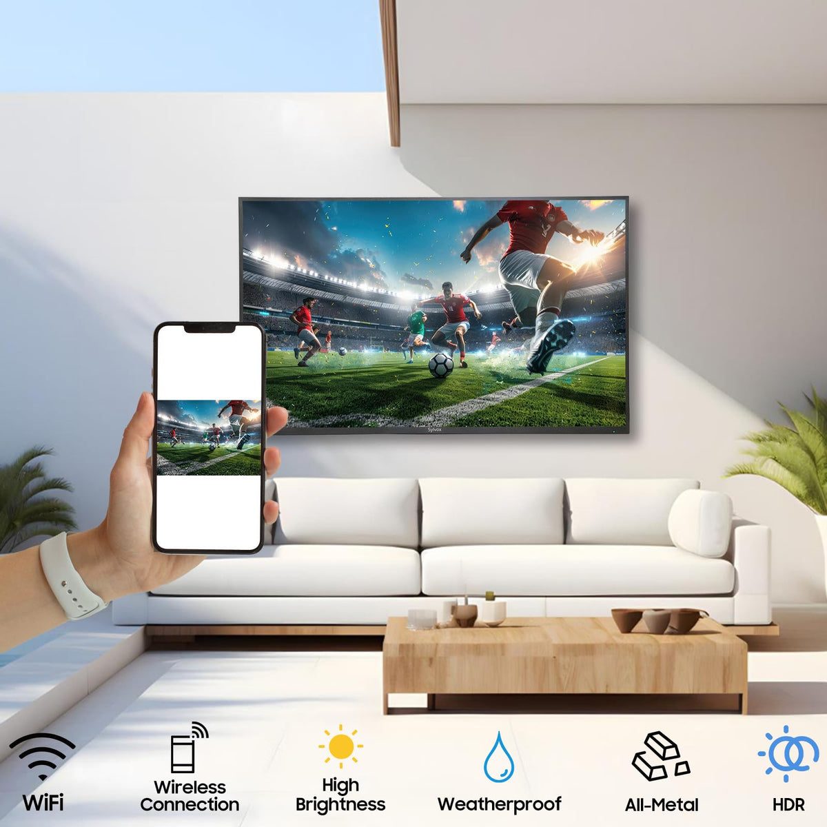43 Inch Weatherproof IP56 Outdoor TV Q59828