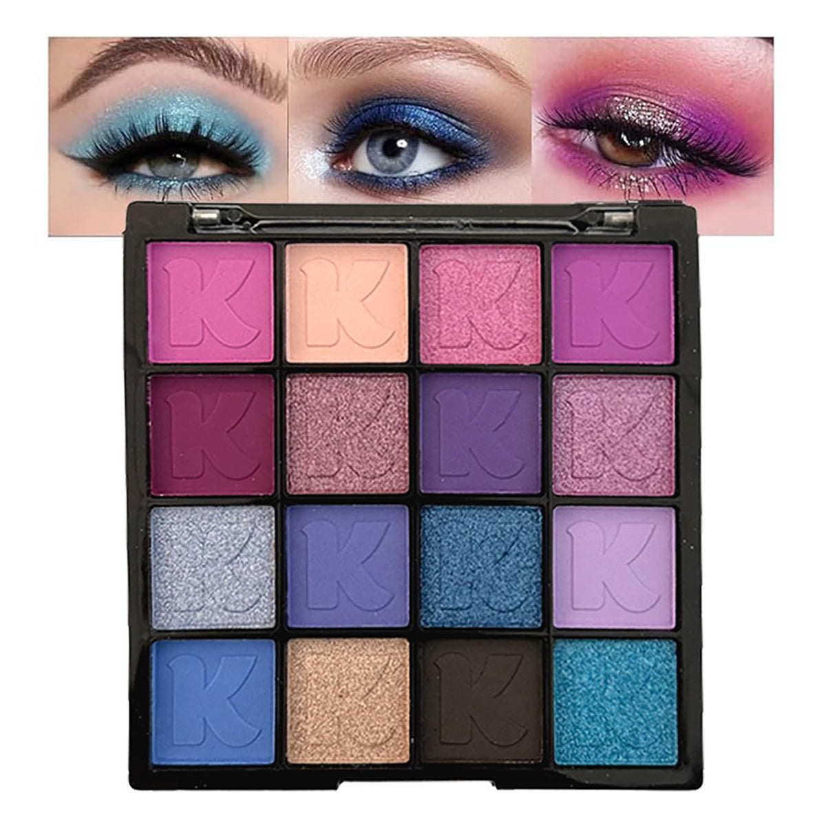 Matte Glitter Eyeshadow Palette C919