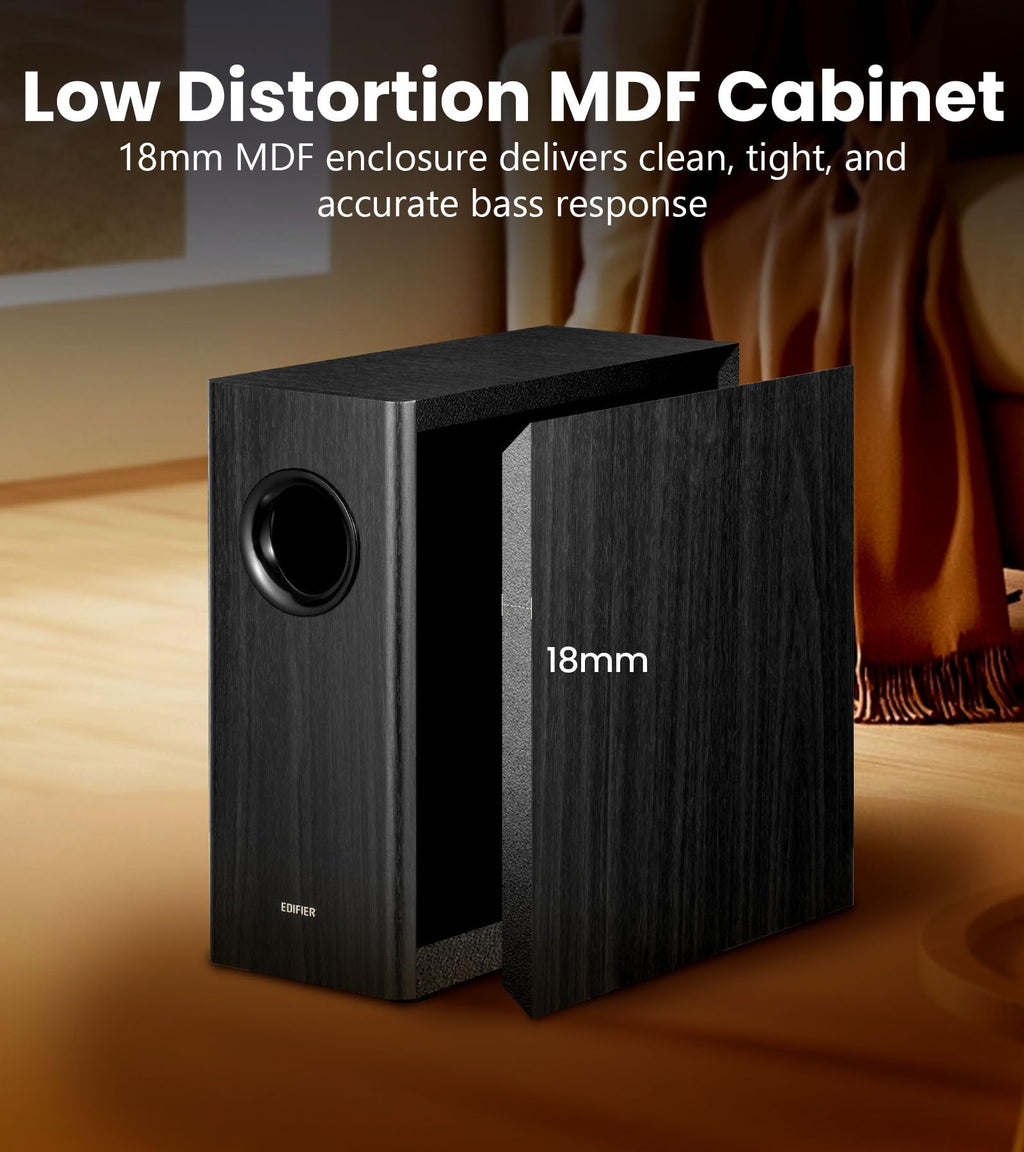 Black Powered Subwoofer C334725