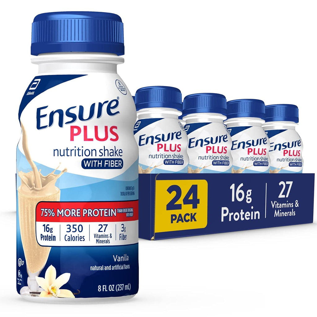 Vanilla Nutrition Shake With Fiber, 24 Pack F799756