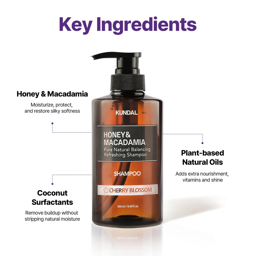 Honey & Macadamia Shampoo & Conditioner Set K566