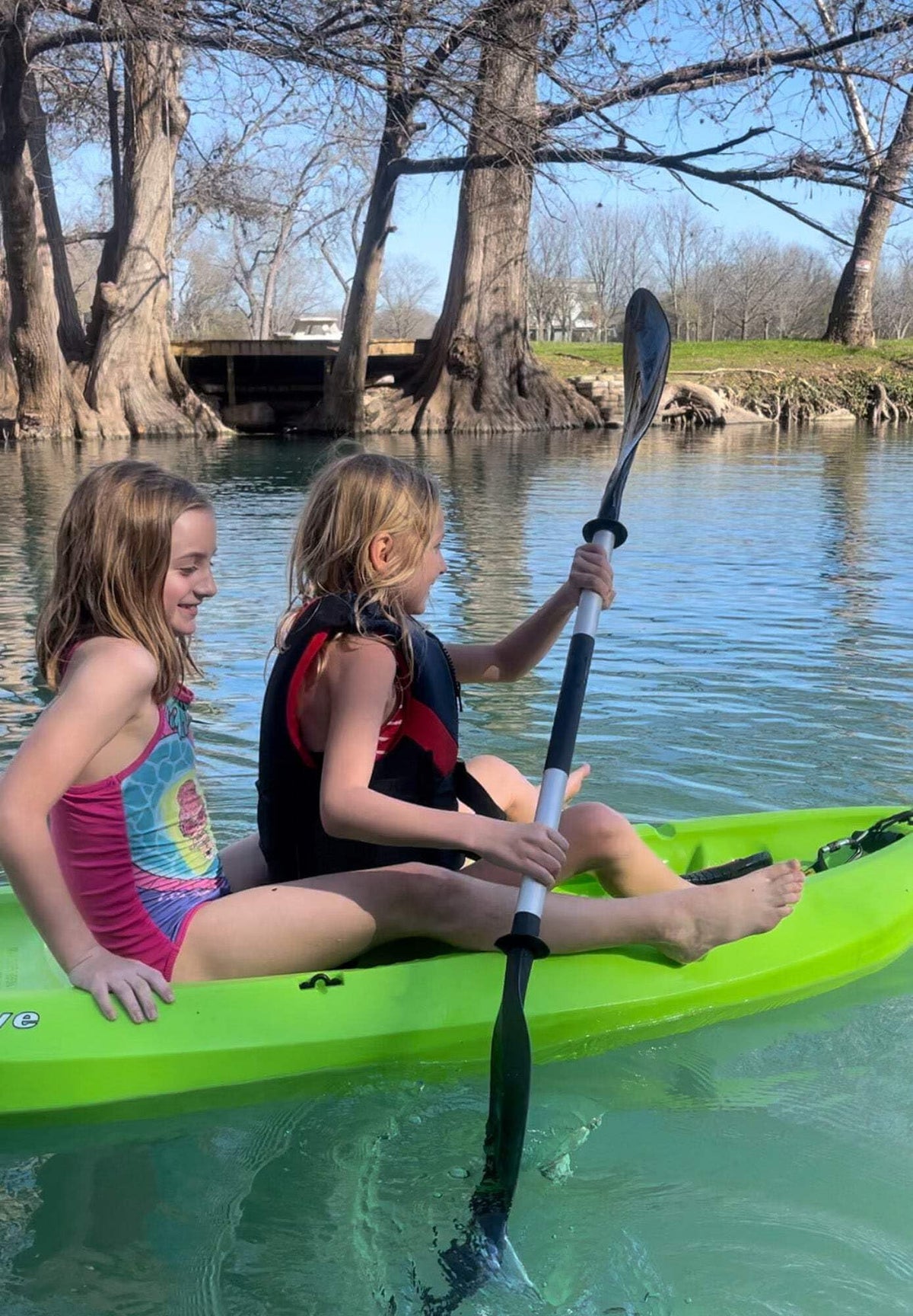 Kids Kayak Paddle Double-Sided Oars F14434