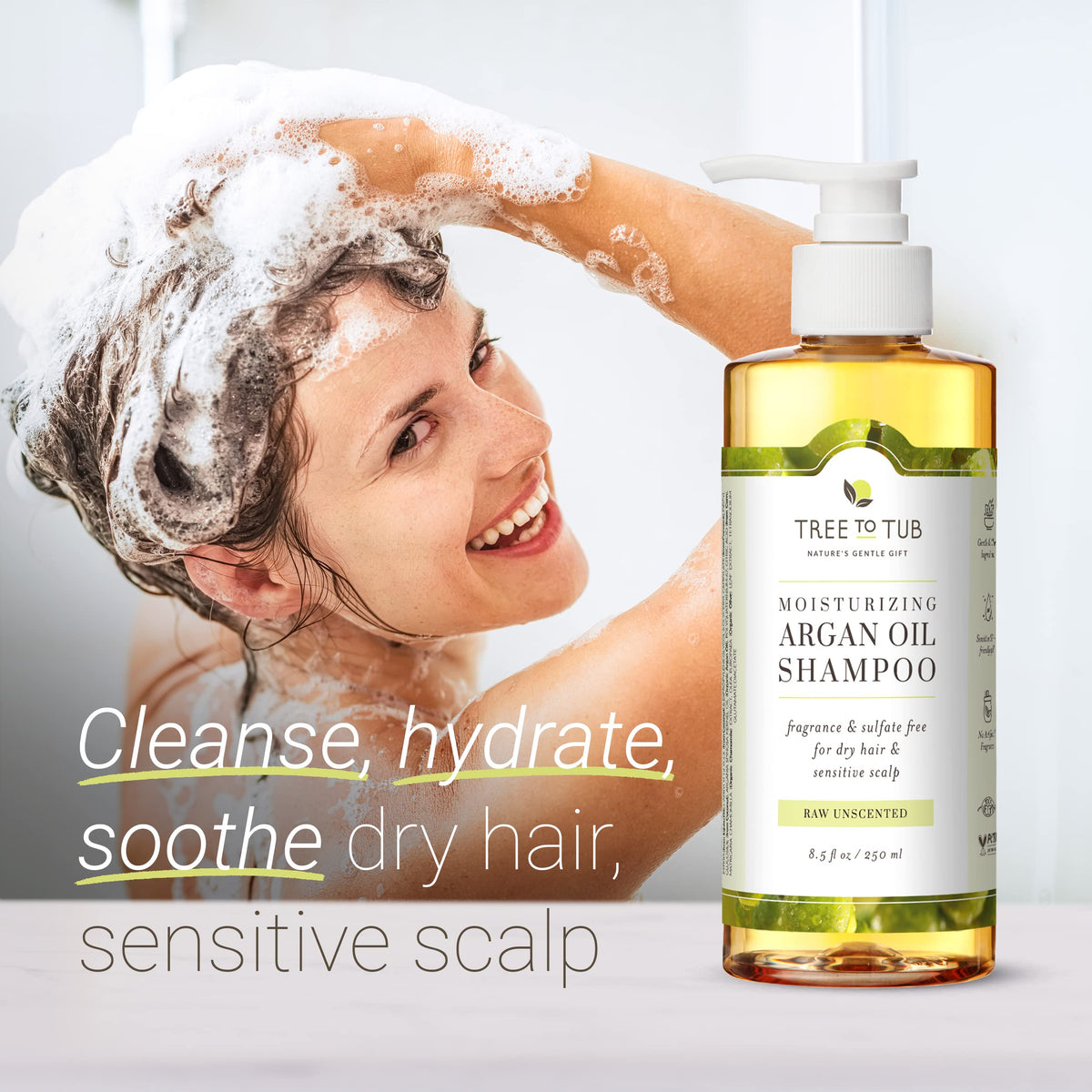Fragrance Free Shampoo and Argan Oil Conditioner P39676
