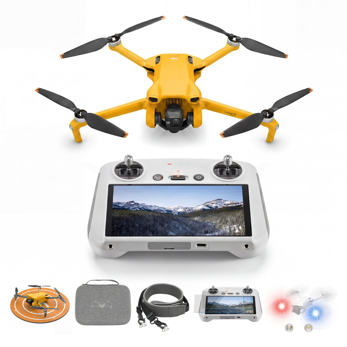 Mini Drone with 4K Video, 48MP Photo, 249 g, Obstacle Sensing E8964