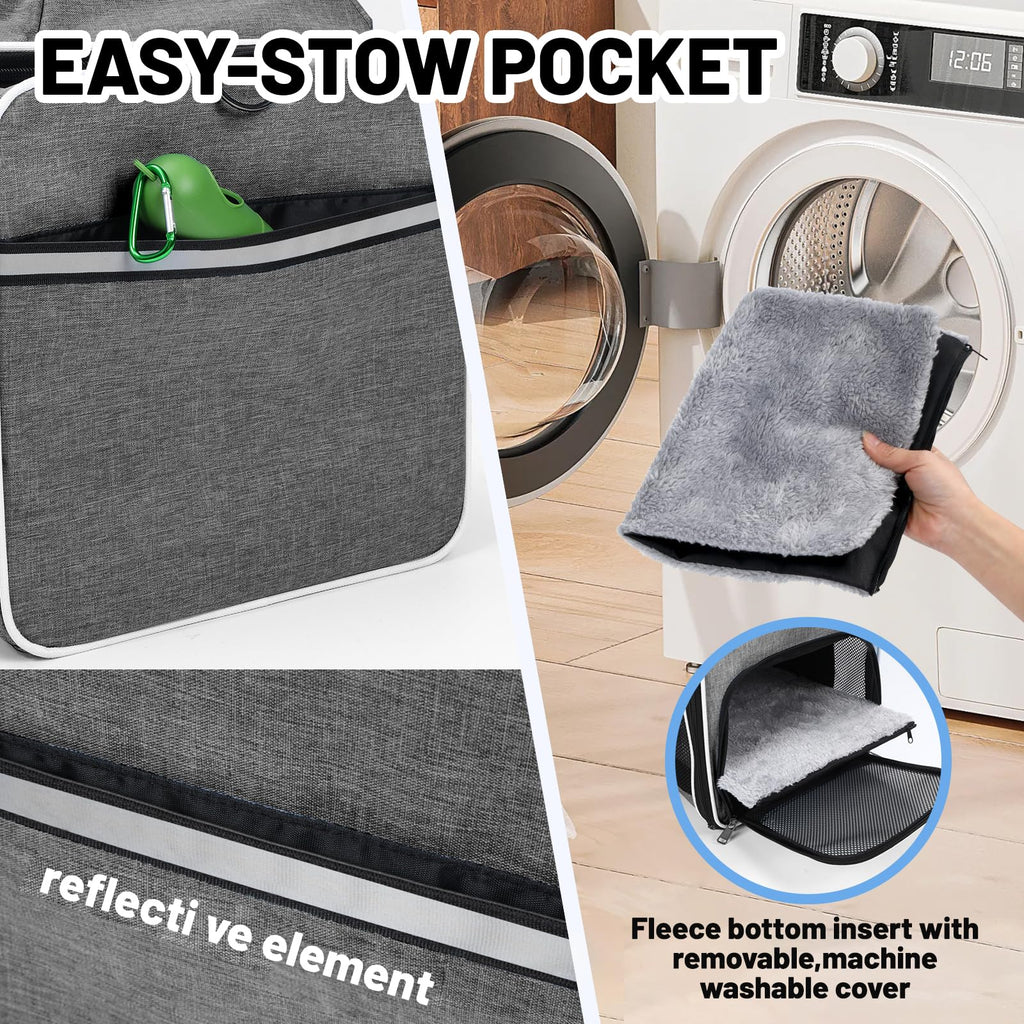 Top-Expandable Cat Carrier 18x11x11 O34661