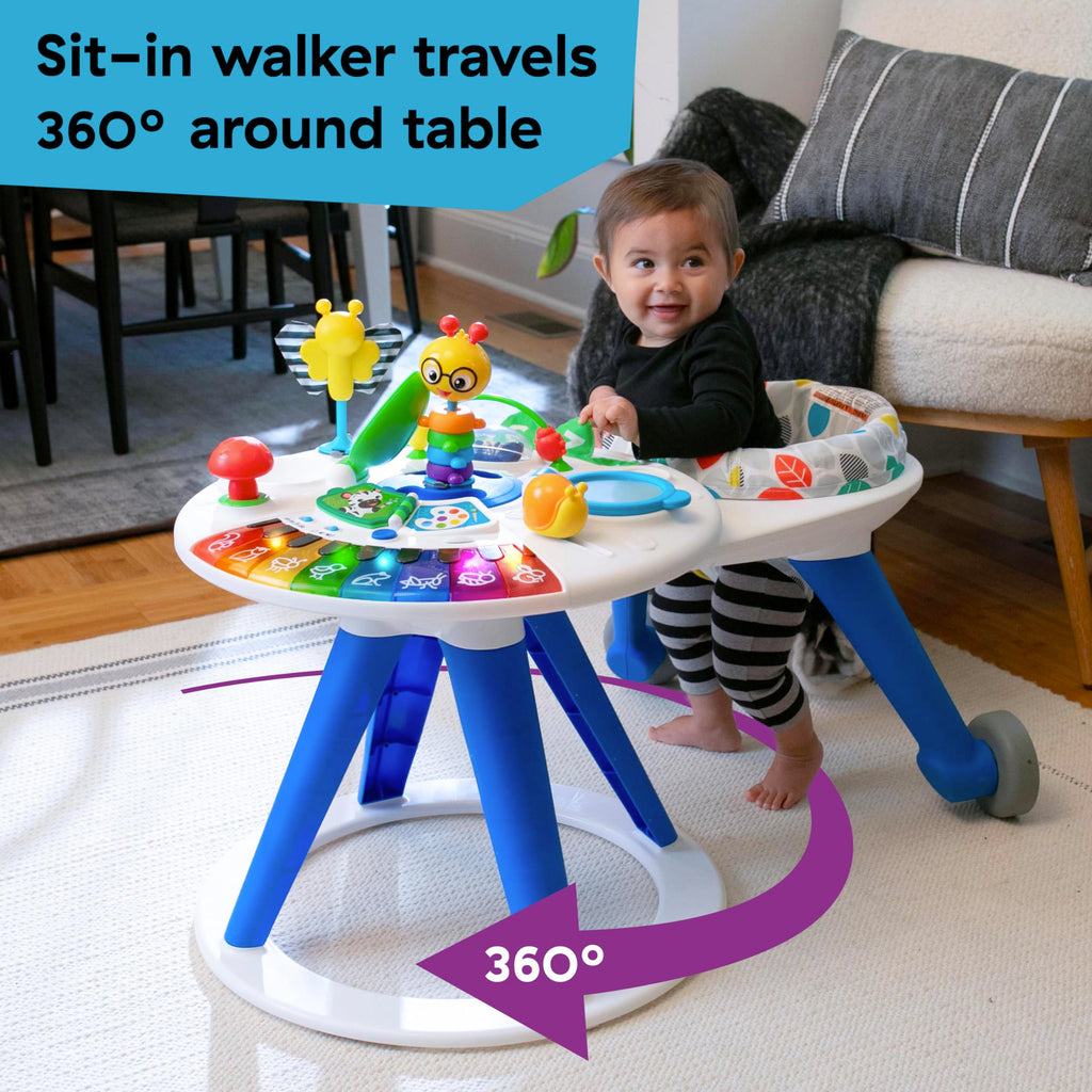 4-in-1 Activity Center & Walker with Piano F271