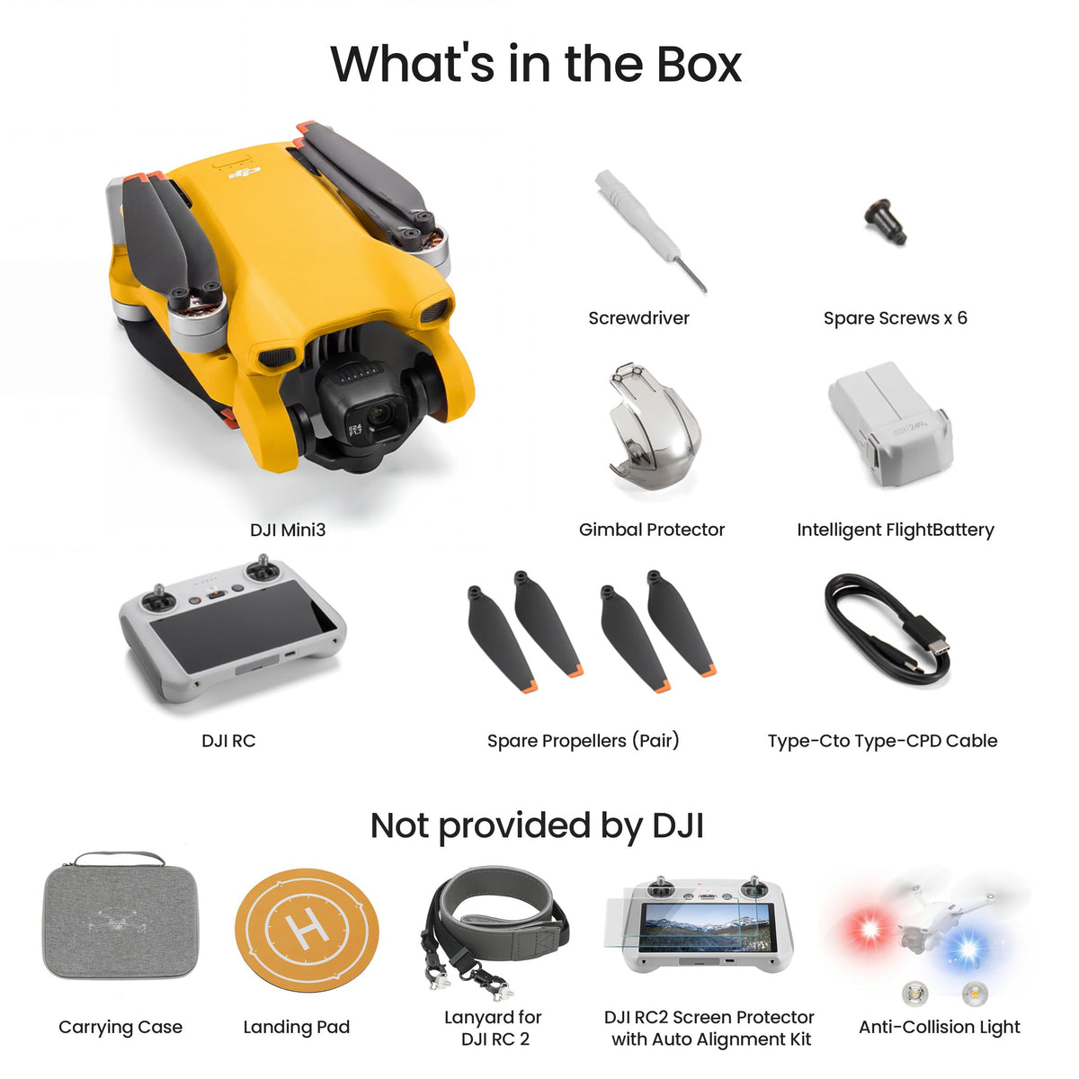 Mini Drone with 4K Video, 48MP Photo, 249 g, Obstacle Sensing E8964