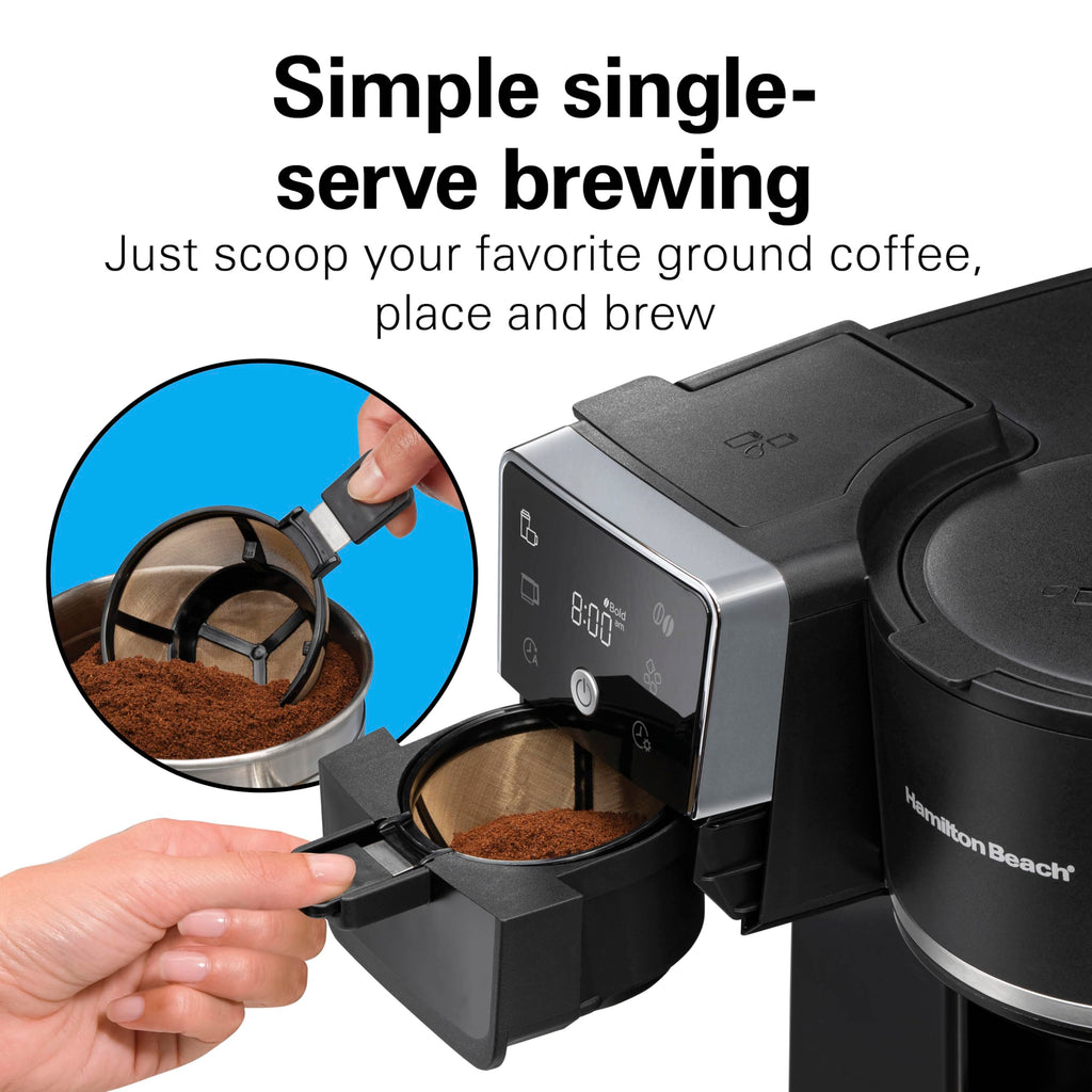 2-Way Drip Coffee Maker & Single Serve Coffee Machine M97325