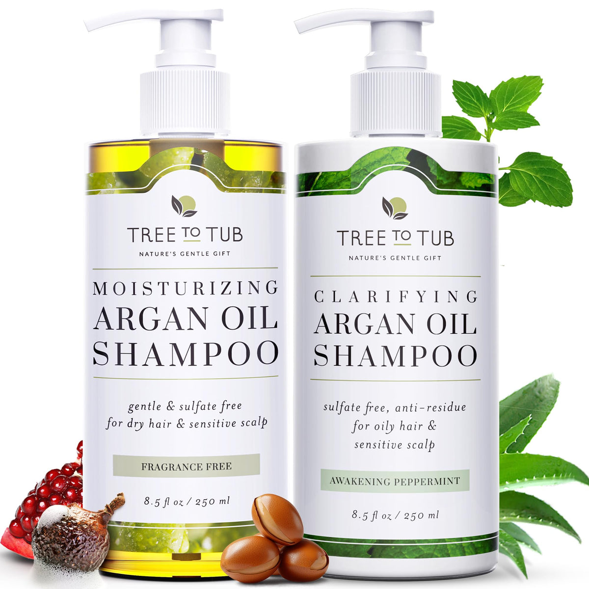 Fragrance Free Shampoo and Argan Oil Conditioner P39676