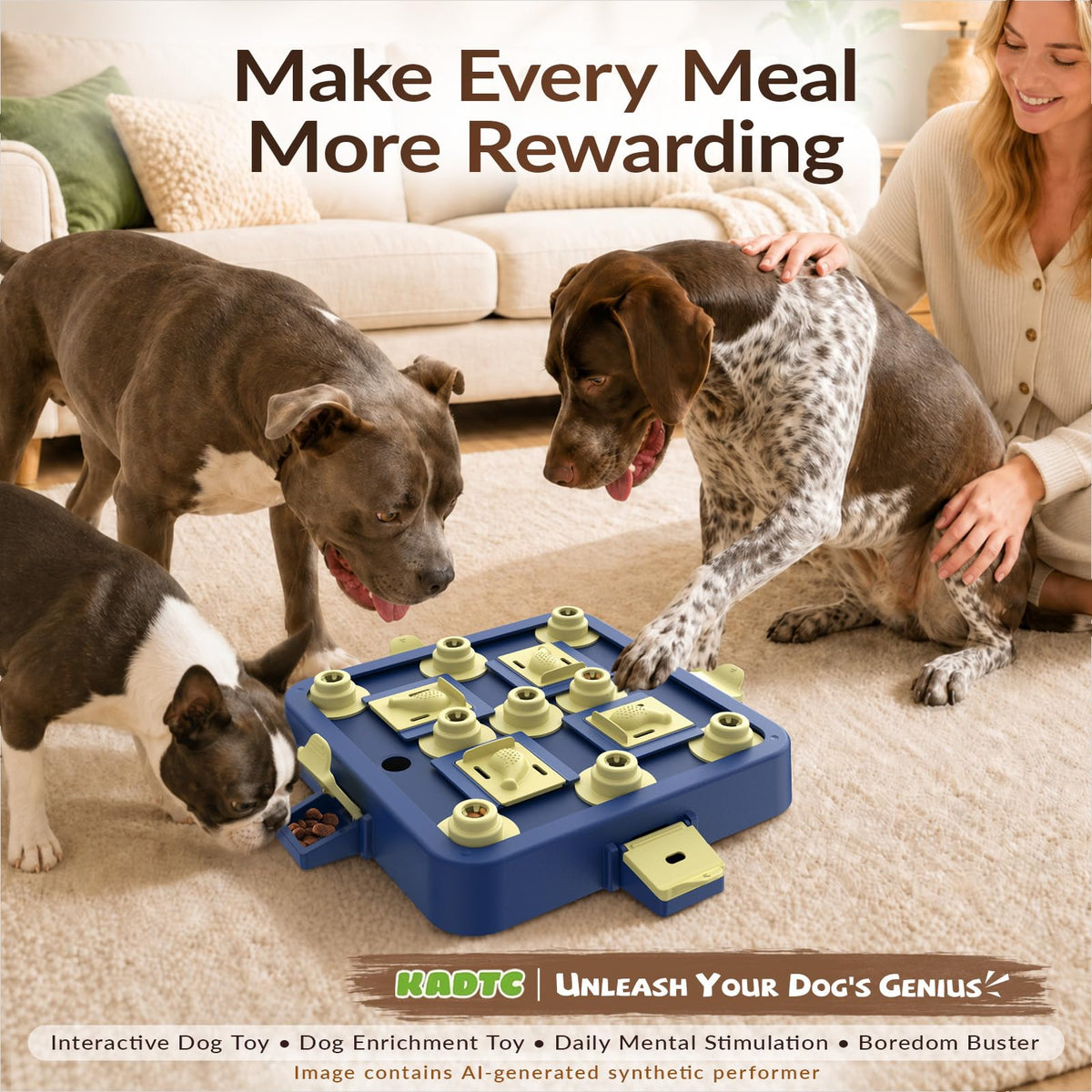 Dog Chess Puzzle Toy 3-Levels V401