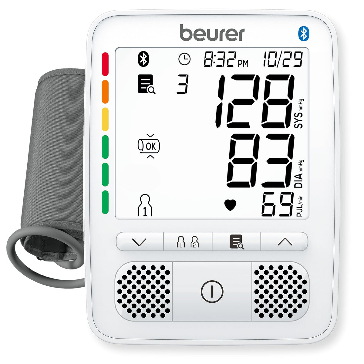 Upper Arm Blood Pressure Monitor with Bluetooth and Talking Function P803