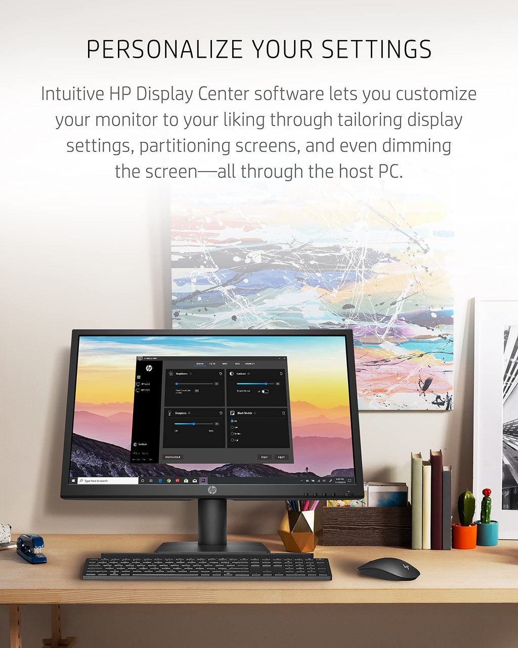 21.5-inch FHD 75Hz VA Monitor with HDMI & VGA Ports I340