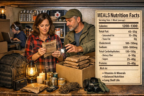 2027 Inspection Ready to Eat A & B MRE Meal 24 Total Meals E542