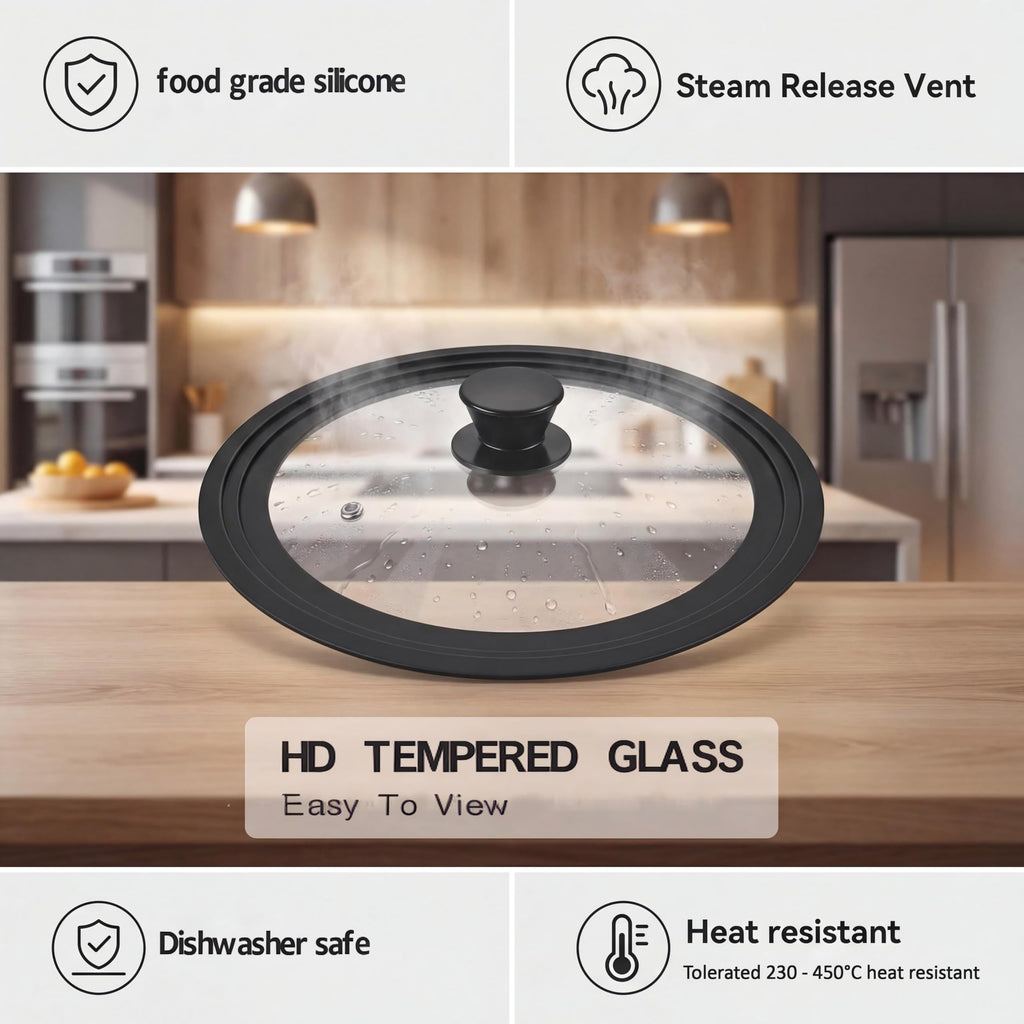 Tempered Glass Cookware Lid P97785