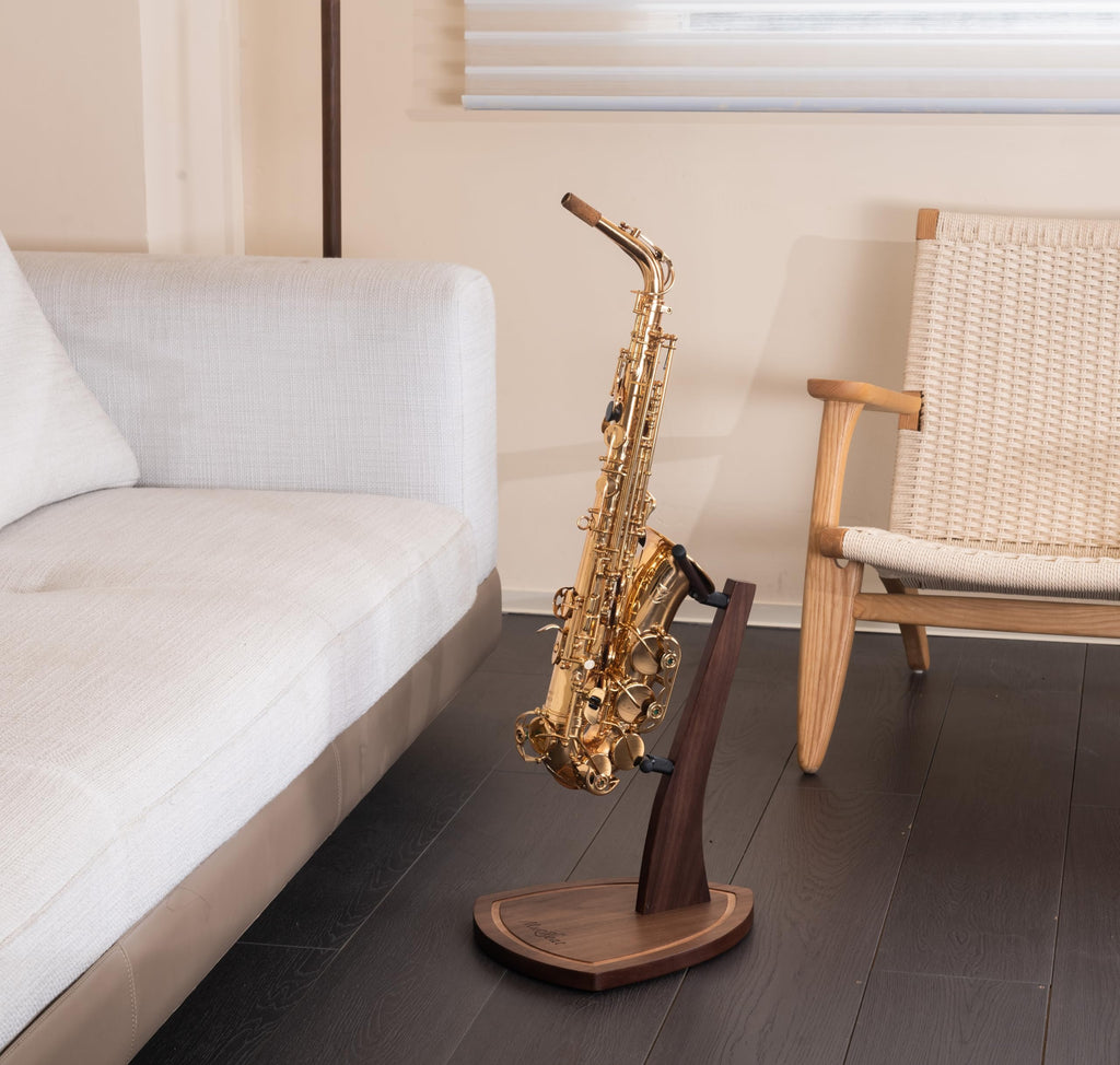 Saxophone Stand with Soft Silicone Yokes A718