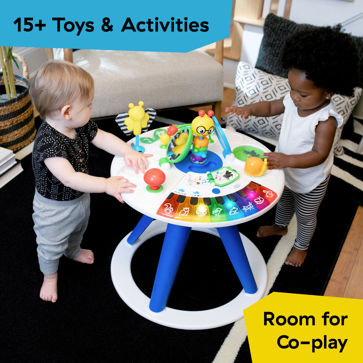 4-in-1 Activity Center & Walker with Piano F271
