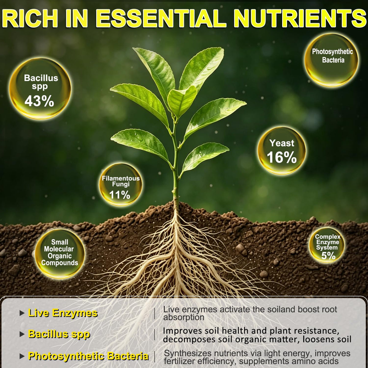 Liquid Fertilizer with Organic Micro-Nutrient Q812749