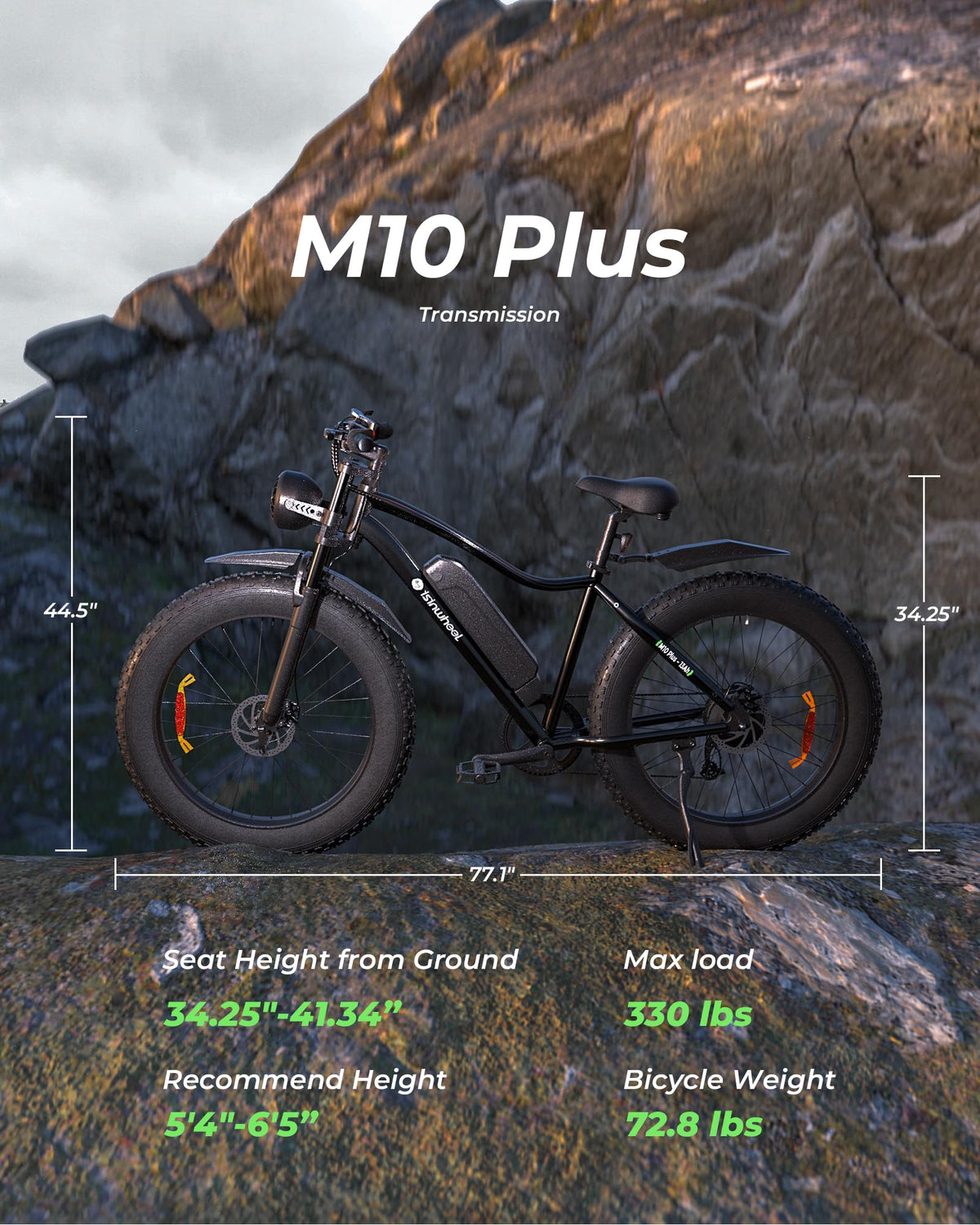1500W 48V Electric Bike V9368