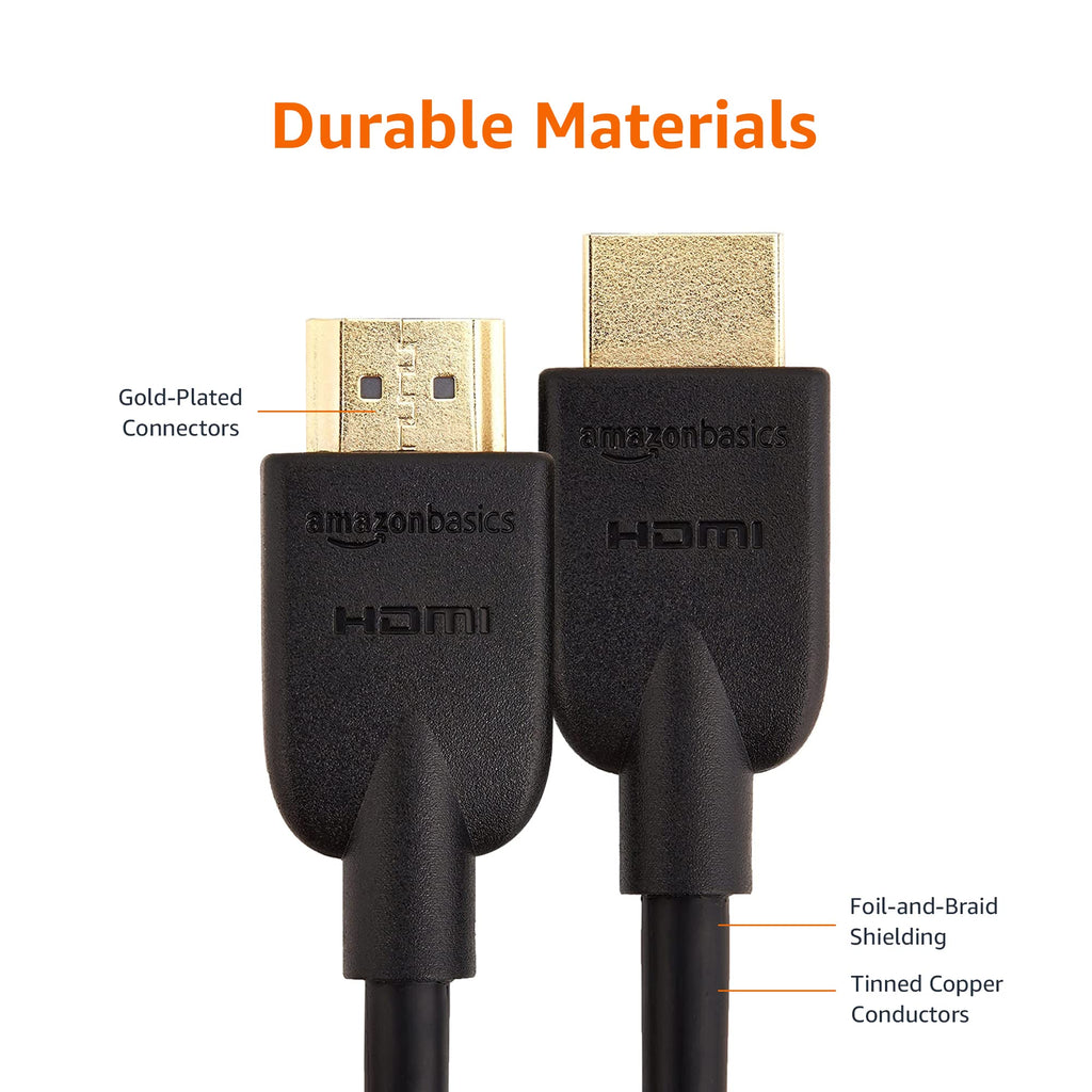 4K Ultra HD HDMI 2.0 Cable, 3 feet, Black P7178