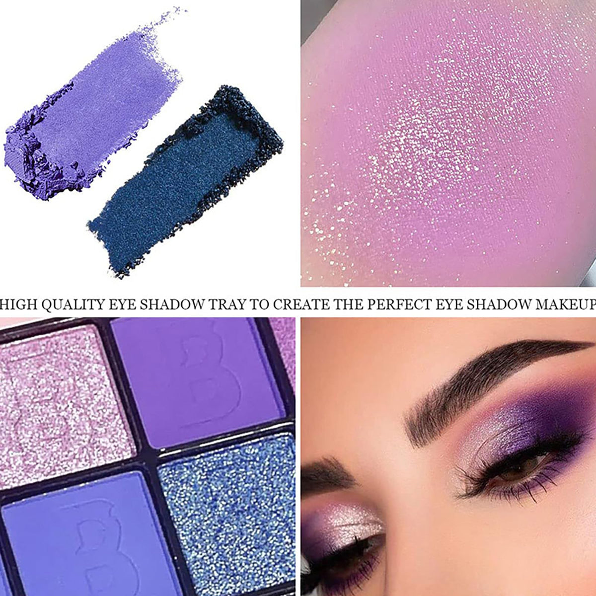 Matte Glitter Eyeshadow Palette C919