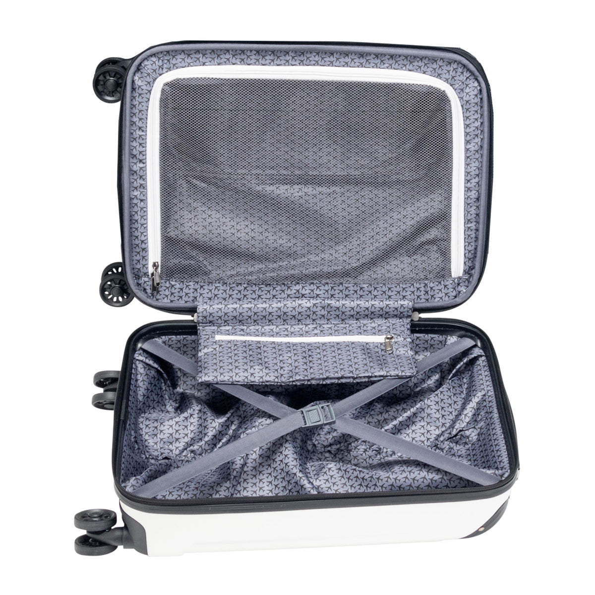 20" Hardside Expandable 8-Wheel Carry-On Suitcase D6327