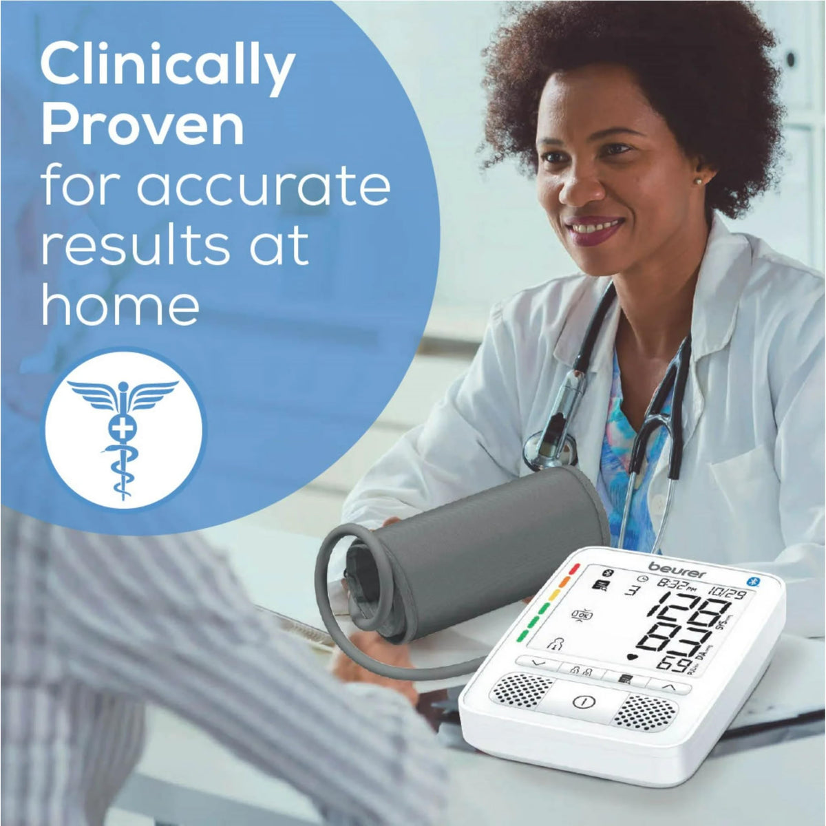 Upper Arm Blood Pressure Monitor with Bluetooth and Talking Function P803