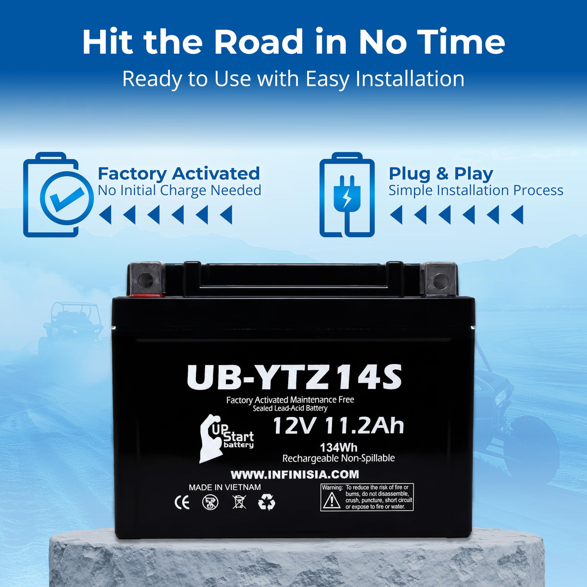 12V 11.2Ah Battery L7556